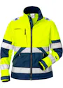 Fristads High Vis Softshelljack Dames Klasse 2 4183 Wyh miniatuur