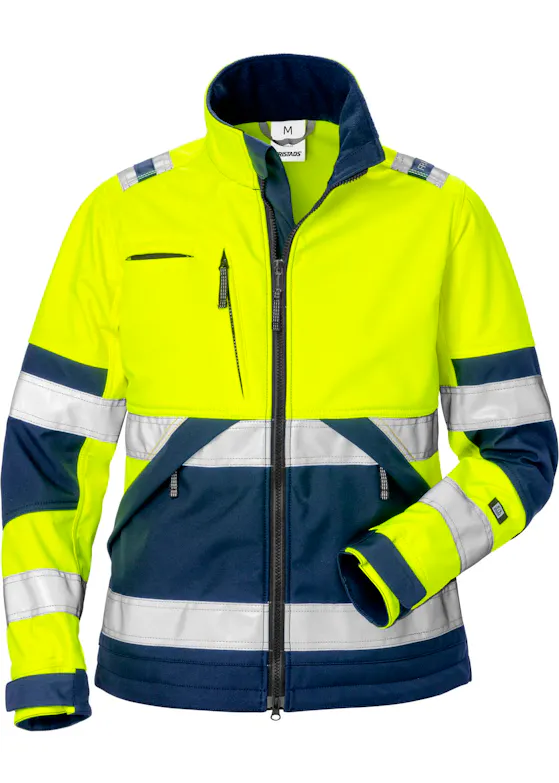 Fristads High Vis Softshelljack Dames Klasse 2 4183 Wyh