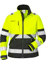 Fristads High Vis Softshelljack Dames Klasse 2 4183 Wyh miniatuur
