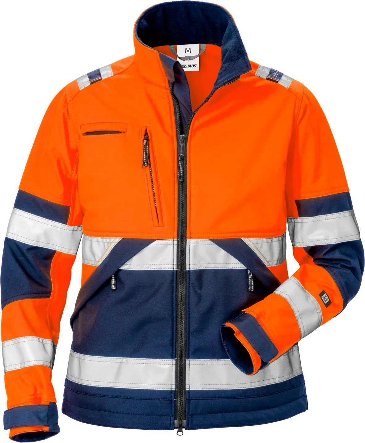Hi-Vis Oranje/Marineblauw