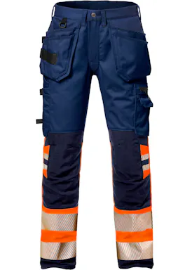 Fristads Stiby High Vis Werkbroek Stretch Klasse 1 2706 Plu