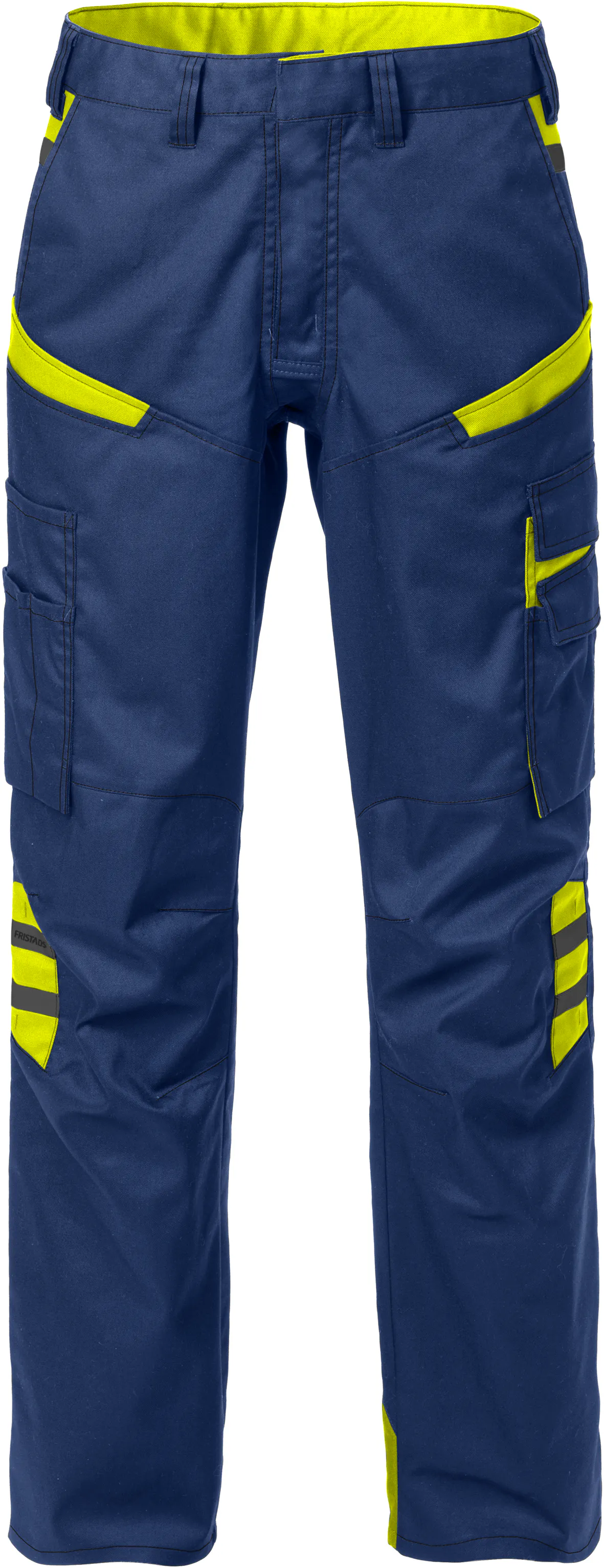 556-Marineblauw/hi-vis geel