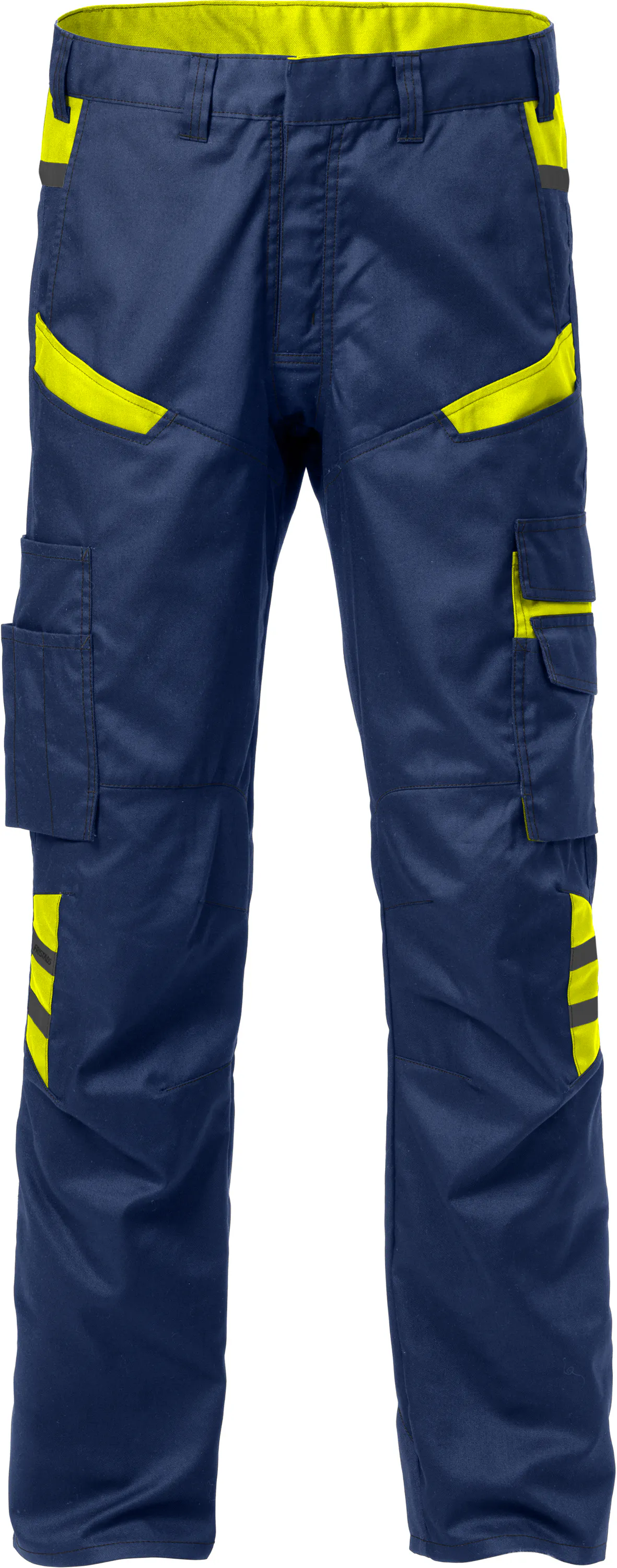 556-Marineblauw/hi-vis geel
