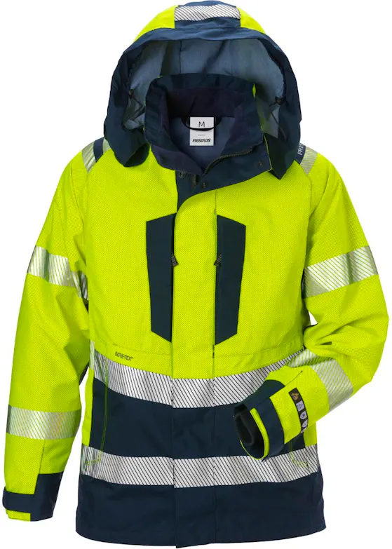 Fristads Flamestat High Vis Gore-Tex Pyrad® Shelljack Dames Klasse 3 4195 Gxe