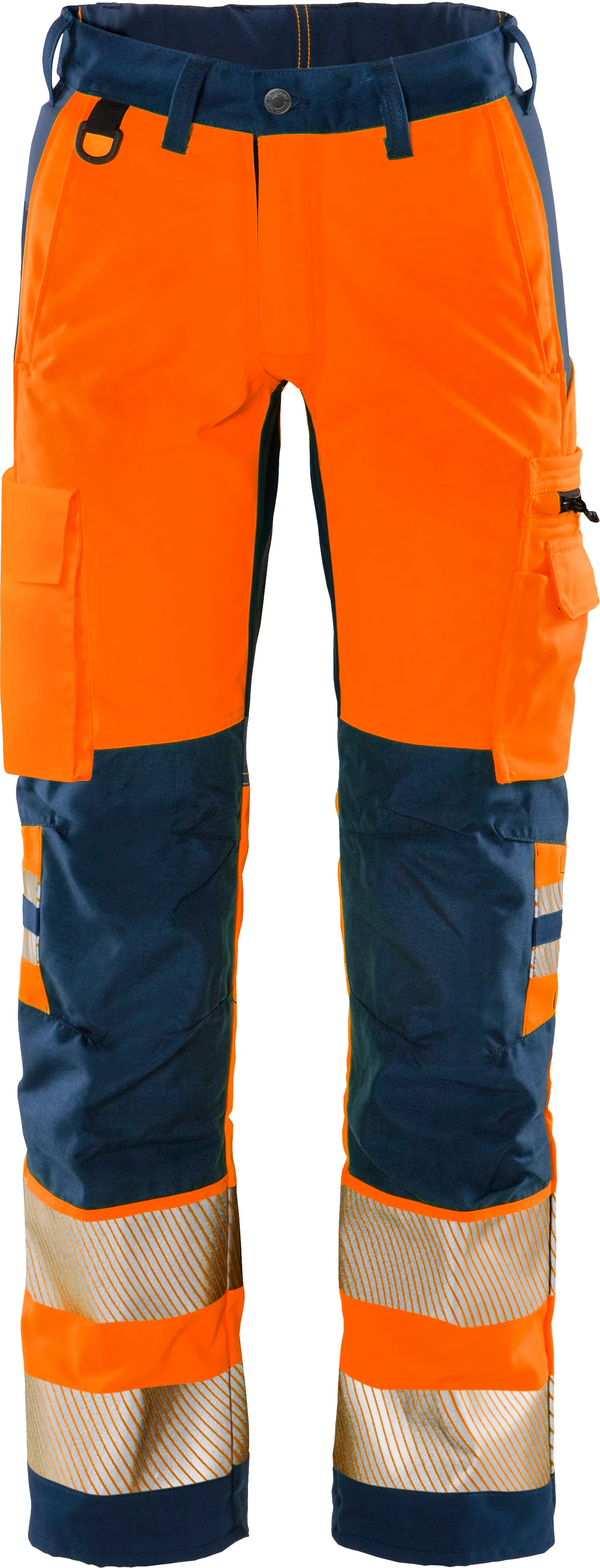 Hi-Vis Oranje/Marineblauw