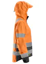 Snickers Workwear AllroundWork High-Vis Waterproof Shell Damesjack Klasse 2 -/3 1347 miniatuur
