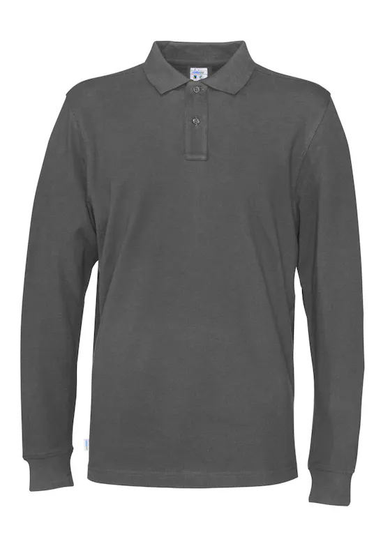 Cottover 141018 Poloshirt LS Pique Regular Fit