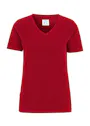 Cottover 141025 T-Shirt Stretch V-neck Slim Fit Dames miniatuur