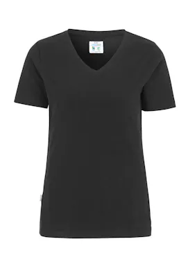 Cottover 141025 T-Shirt Stretch V-neck Slim Fit Dames