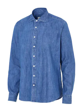 Cottover 141046 Overhemden Denim Slim fit