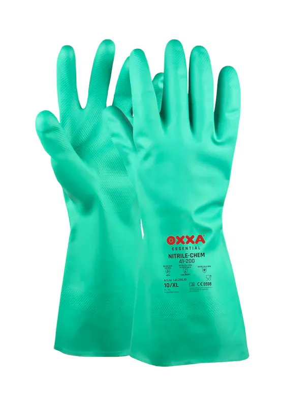 Oxxa Essential Nitrile-Chem 41-200 Werkhandschoen