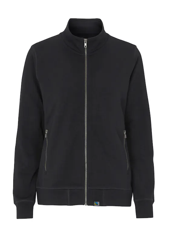 Cottover 141511 Sweatshirt Full Zip Regular Fit Dames