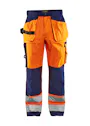 Blåkläder 1533 Werkbroek High Vis miniatuur