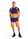 Blåkläder 1541 Short met Stretch High Visibility miniatuur