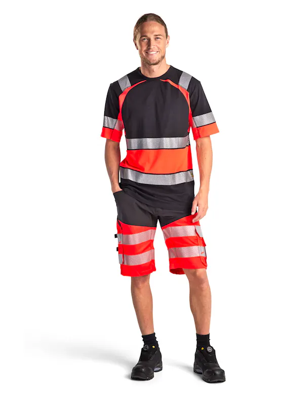 Blåkläder 1541 Short met Stretch High Visibility