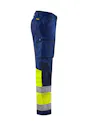 Blåkläder 1551 Werkbroek met Stretch High Vis miniatuur