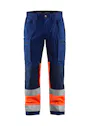 Blåkläder 1551 Werkbroek met Stretch High Vis miniatuur