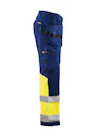 Blaklader 1558 High Vis werkbroek met stretch miniatuur