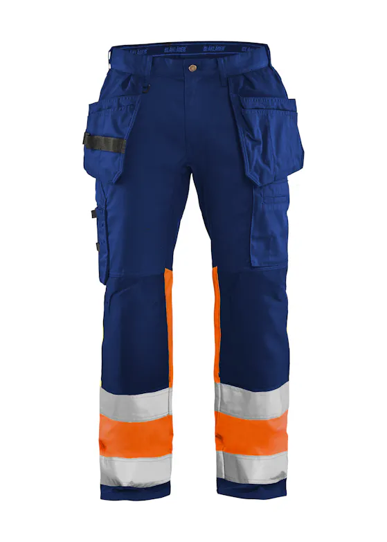 Blaklader 1558 High Vis werkbroek met stretch