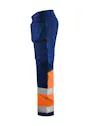 Blaklader 1558 High Vis werkbroek met stretch miniatuur