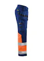Blaklader 1558 High Vis werkbroek met stretch miniatuur