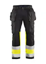 Blaklader 1558 High Vis werkbroek met stretch miniatuur