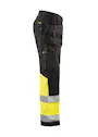 Blaklader 1558 High Vis werkbroek met stretch miniatuur