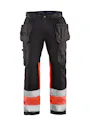 Blaklader 1558 High Vis werkbroek met stretch miniatuur