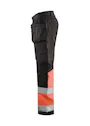 Blaklader 1558 High Vis werkbroek met stretch miniatuur