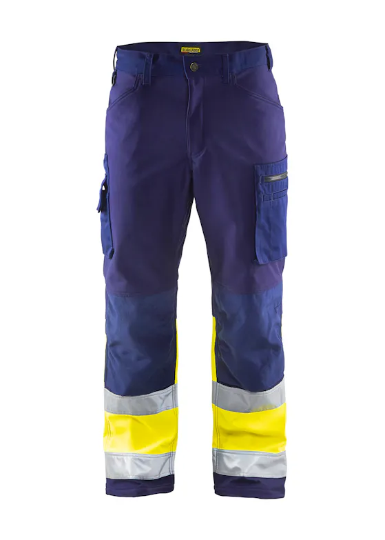 Blaklader 1562 Softshell werkbroek High Vis