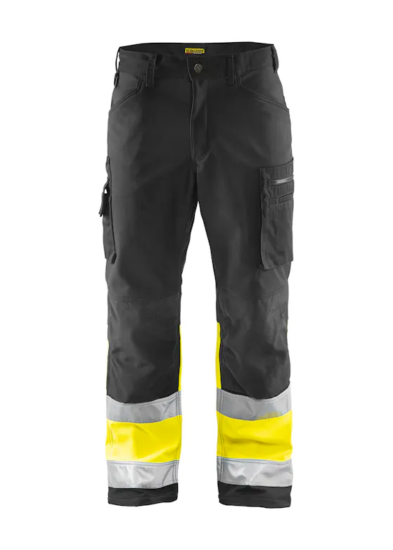 Blaklader 1562 Softshell werkbroek High Vis