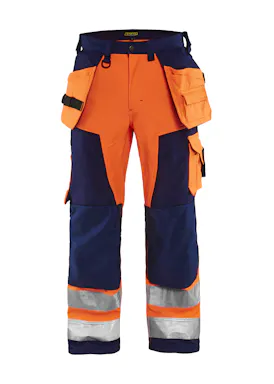 Blåkläder 1567 Werkbroek Softshell High Vis