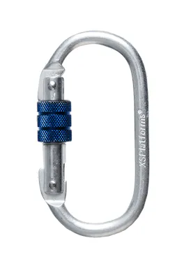 AllRisk Screw-lock Karabiner Steel