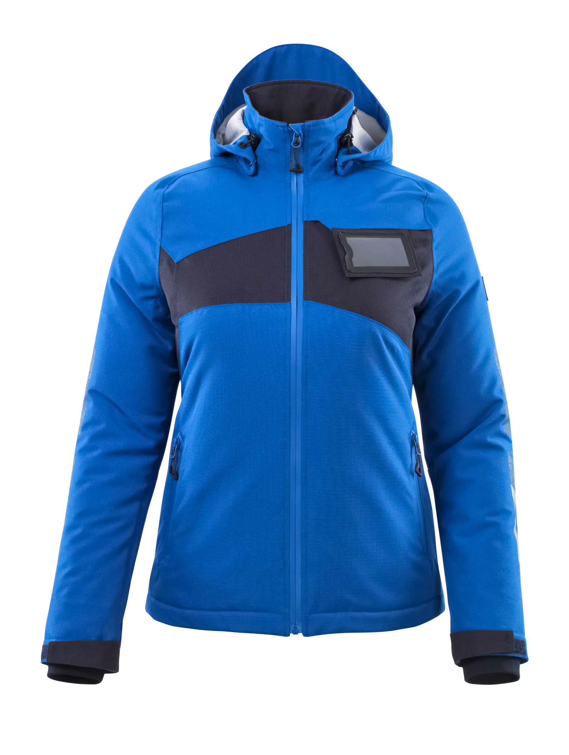 azure blue/dark navy