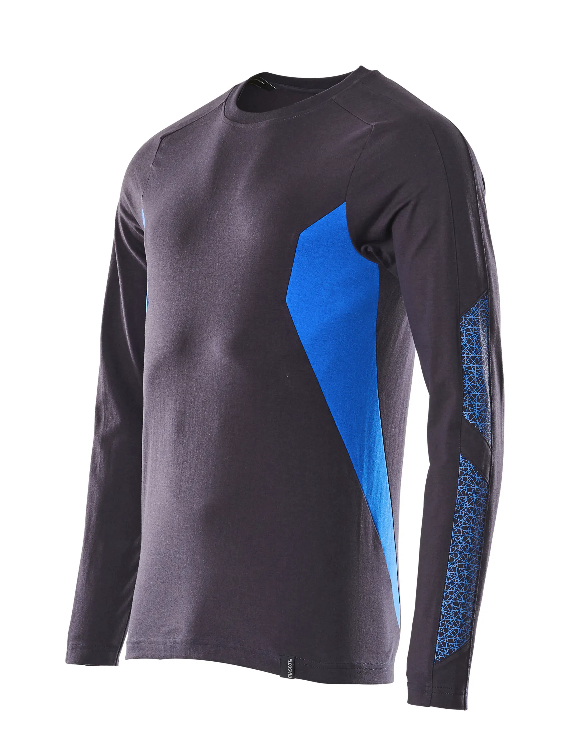 dark navy/azure blue