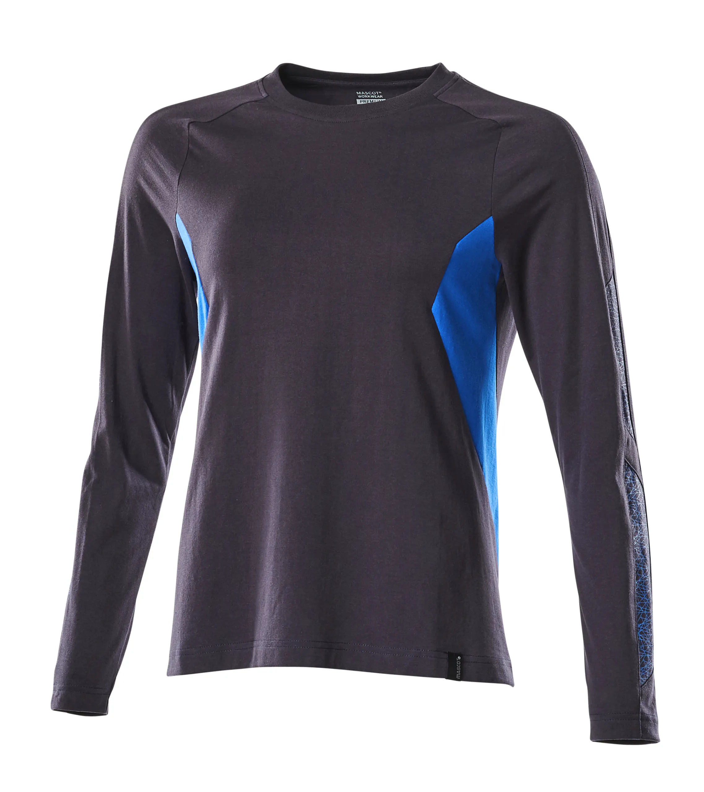 dark navy/azure blue