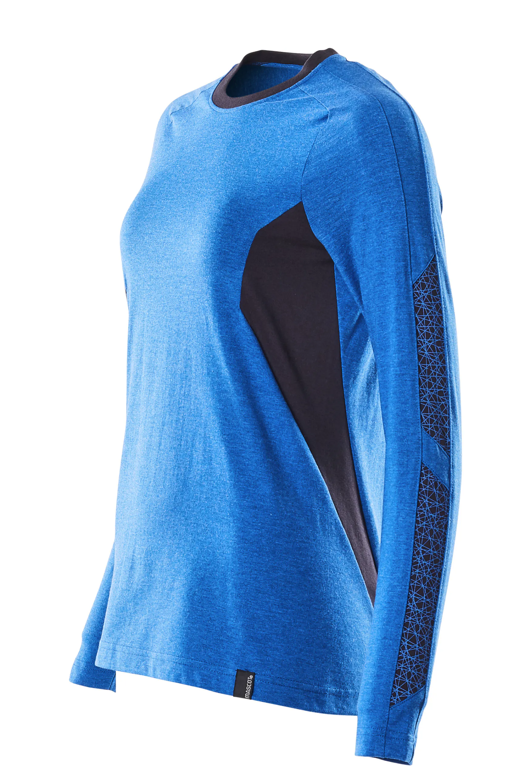 azure blue/dark navy
