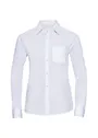 Russell Z934F Classic Polycotton Poplin Shirt Long Sleeve Regular Fit Dames miniatuur