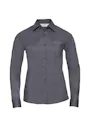 Russell Z934F Classic Polycotton Poplin Shirt Long Sleeve Regular Fit Dames miniatuur