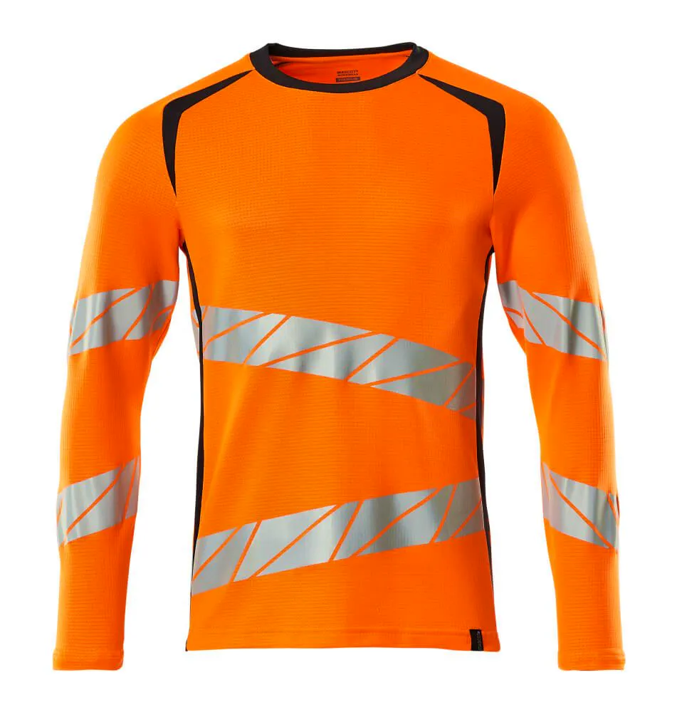 High Vis Oranje/Marineblauw