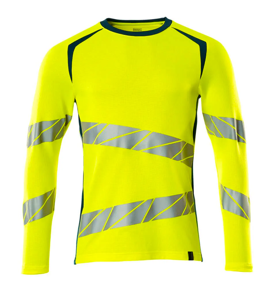 High Vis Geel/Marineblauw