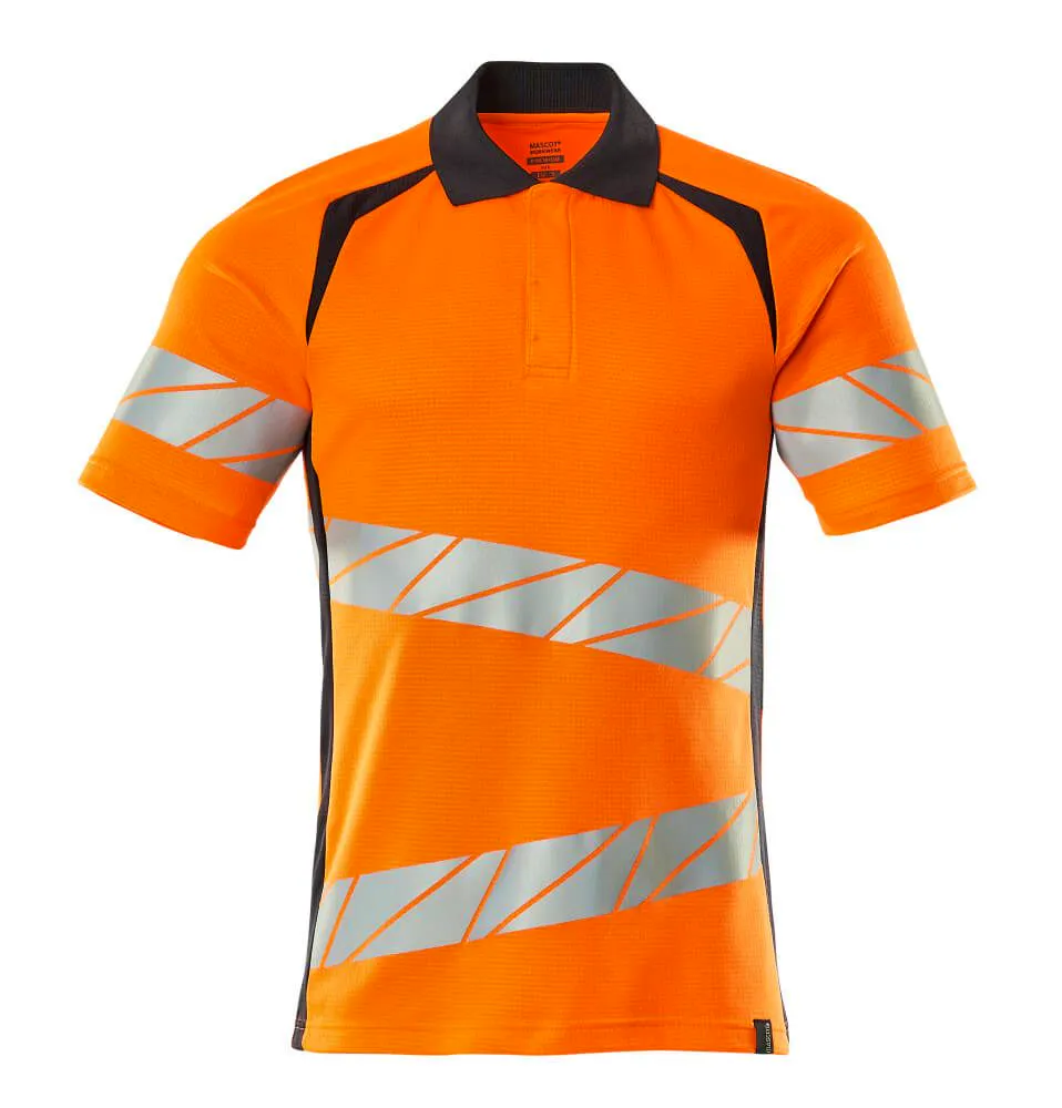 High Vis Oranje/Marineblauw