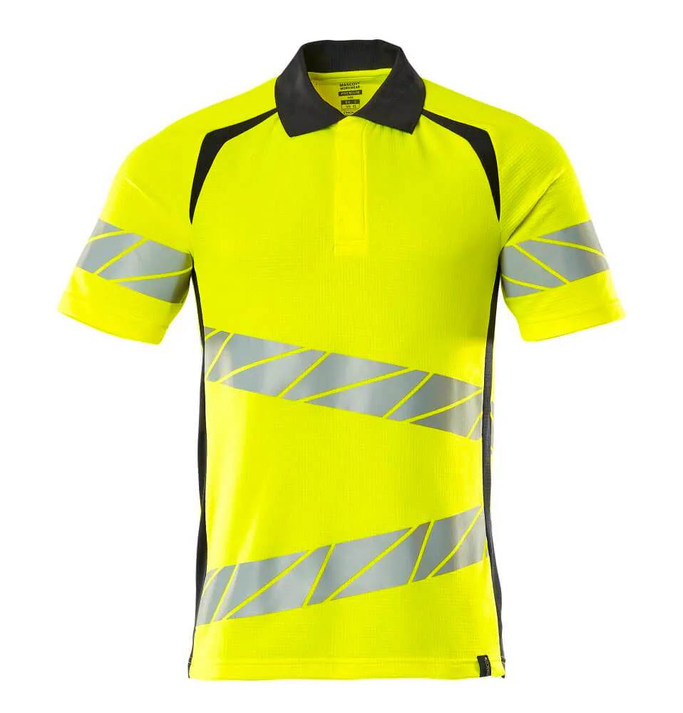 High Vis Geel/Marineblauw