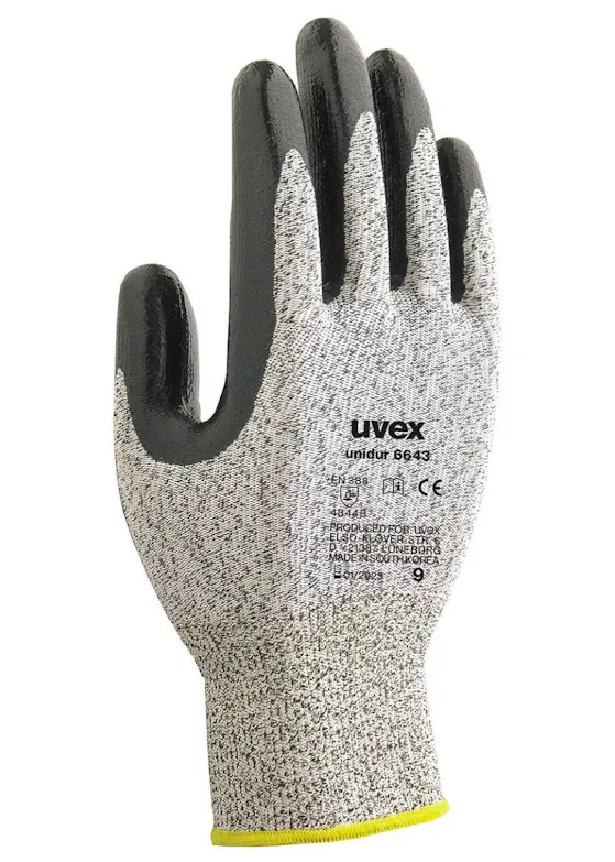 Uvex Unidur643 NBR coating 