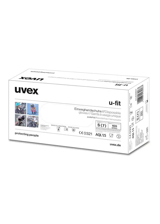 Uvex U-Fit Nitrile à100st 