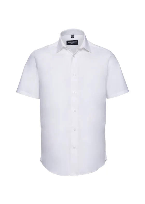 Russell Z947 Shirt Short Sleeve Stretch Slim Fit