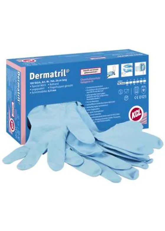 KCL Dermatril 740 Handschoen (100 st.)