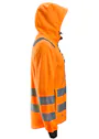 Snickers AllroundWork 8039 Hoodie met Rits High-Vis KL2/KL3 Reflecterend miniatuur