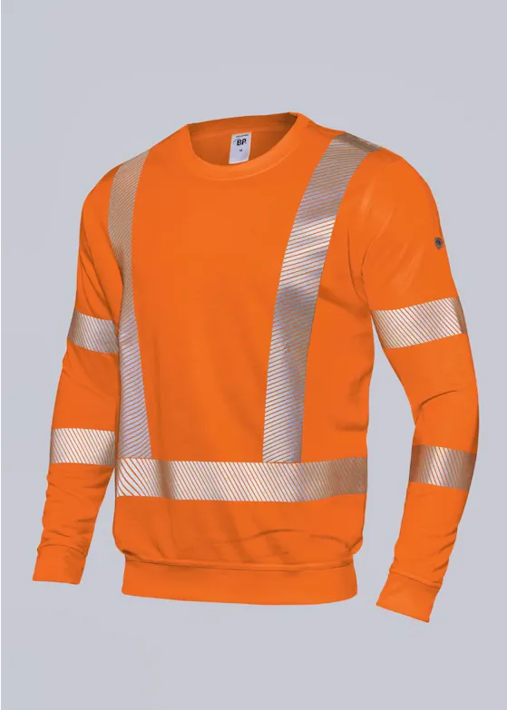 BP® 2134 Sweatshirt Hoge Zichtbaarheid Reflecterend Slim Fit