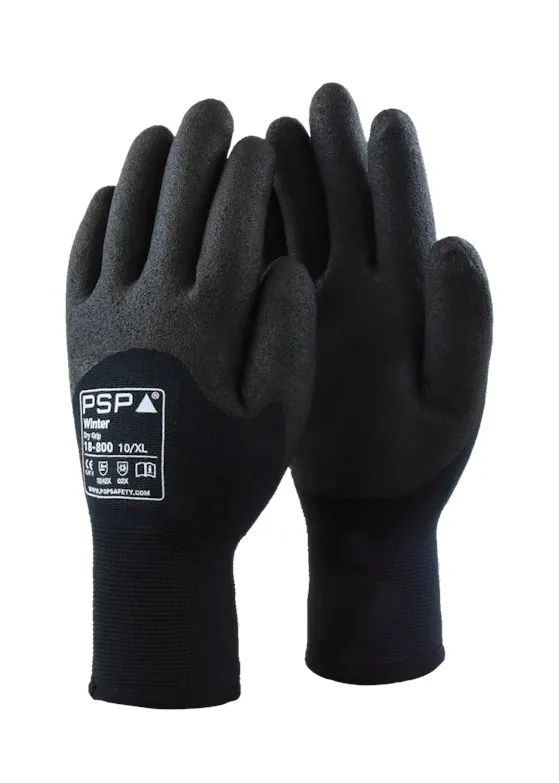 PSP 18-800 Dry Grip Winter Zwart